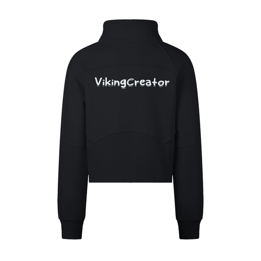 Viking Creator Cropped Half-Zip – Sweat Minimaliste Premium
