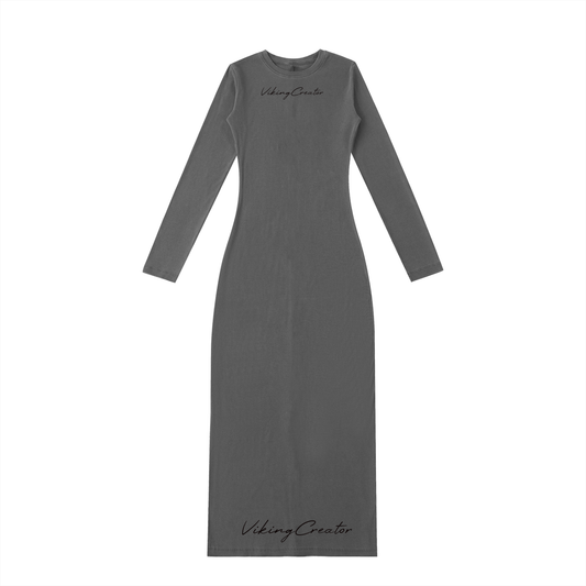 Robe Maxi Minimaliste – Élégance Moderne